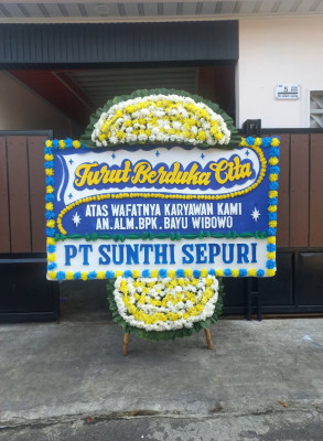 Papan Bunga Duka di Muntang Tapus