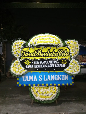 Papan Bunga Duka di Muntang Tapus